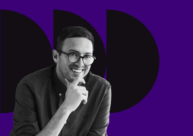 man with glasses 